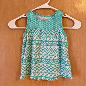 Tribal Print Flowy Tank
